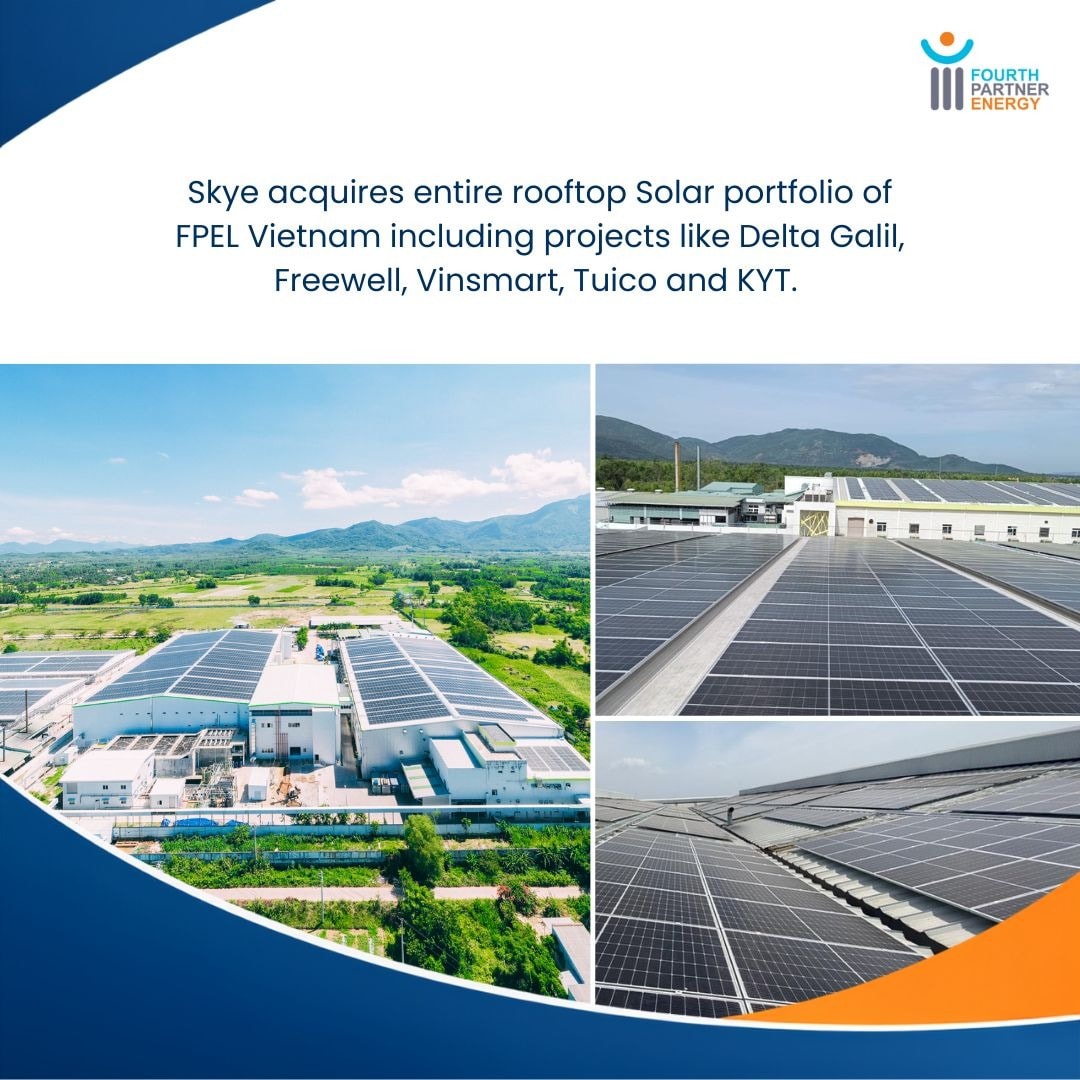 Skye Renewables Closes Acquisition of Fourth Partner Energy Vietnam Business